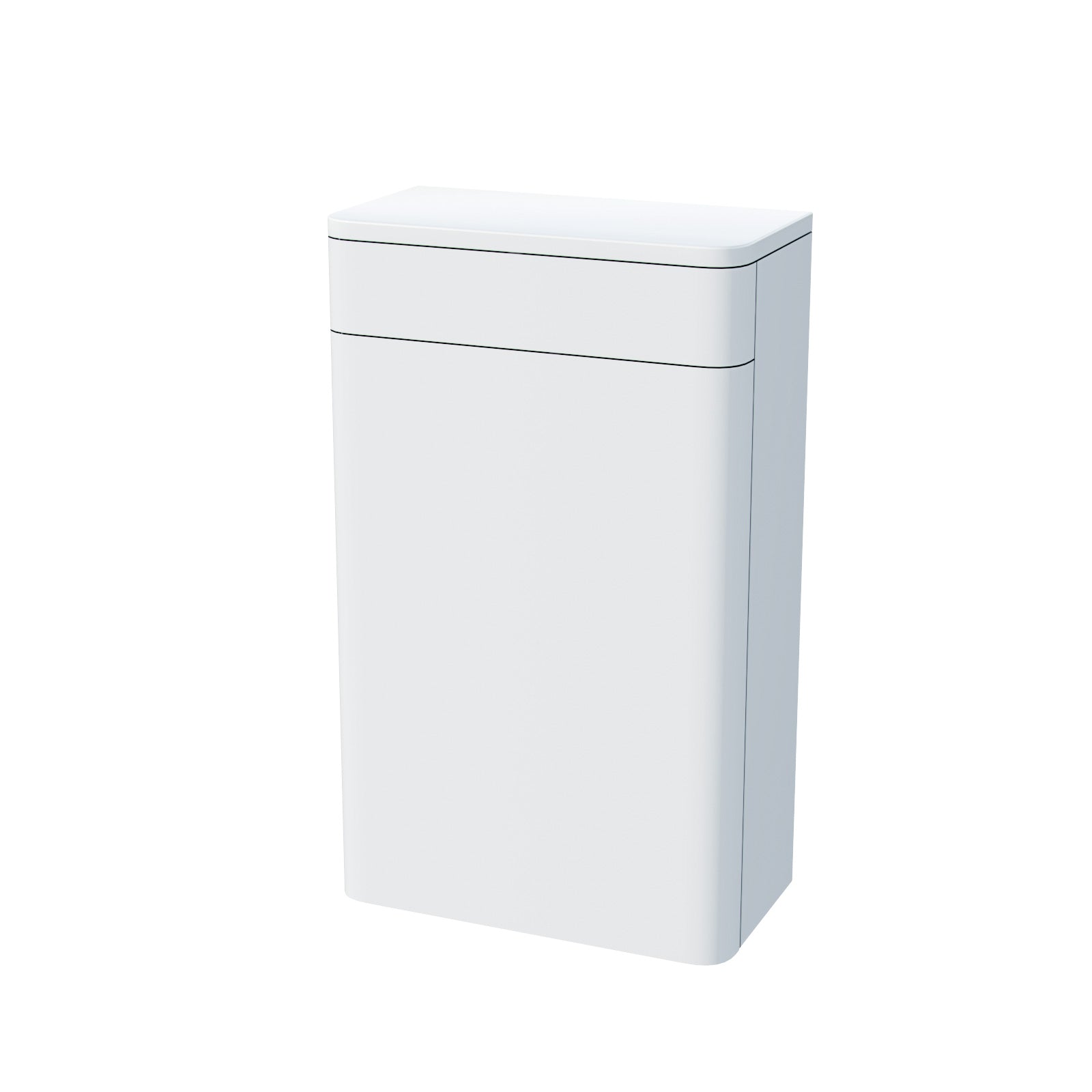 Afern White 500mm Back to Wall WC Unit Flat Pack
