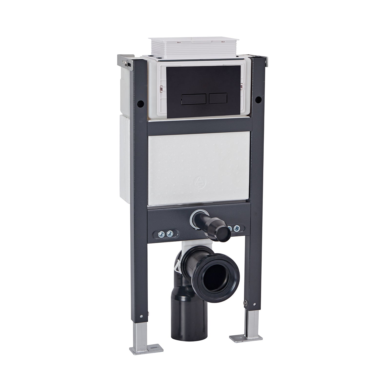 Top or Front Wall Hung Toilet Frame and Dual Flush Buttons Choice