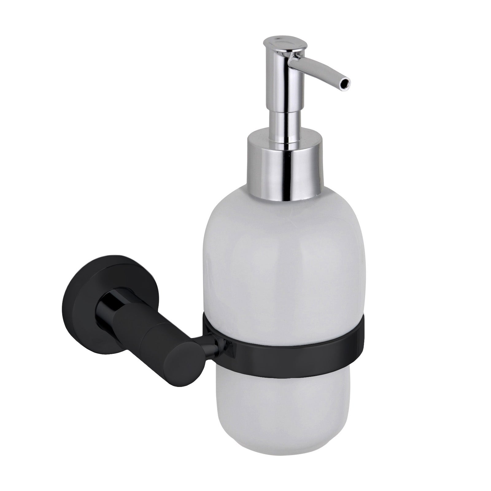 Wall Mounted Soap Dispenser Matte Black
