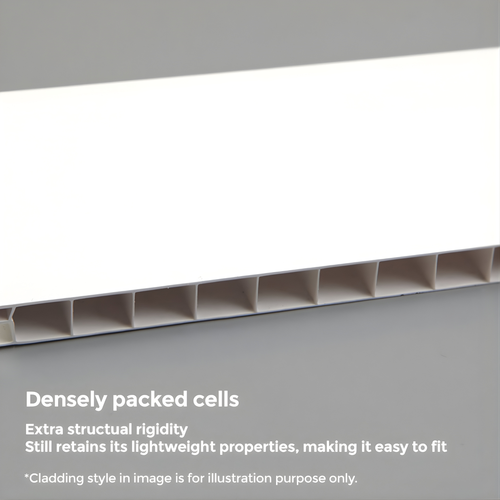 White Galaxy Atlantia Gloss PVC Ceiling/Shower Wall Panel 250mm X 2700mm X 5mm