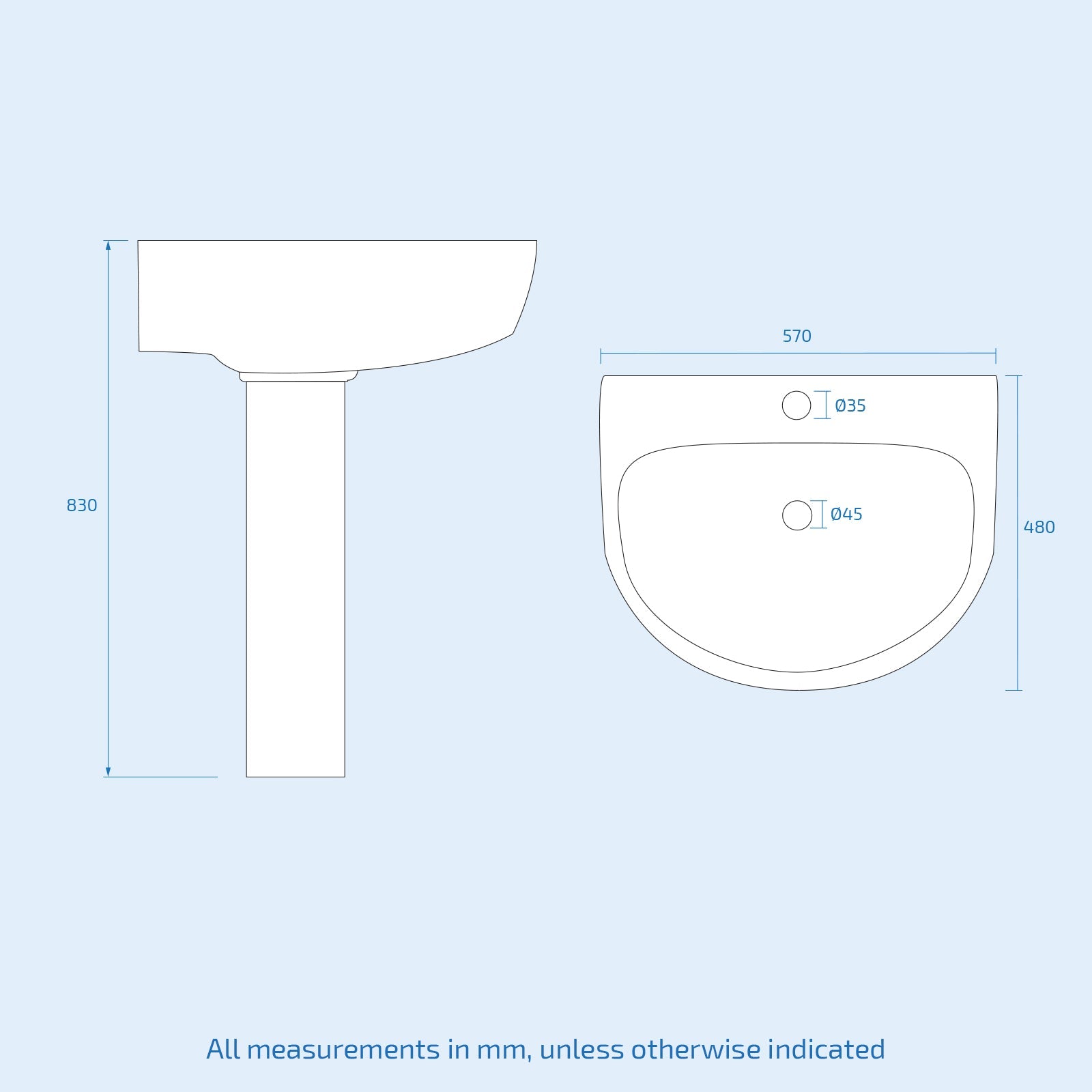 Toilet Pedestal Sink Quadrant Shower Enclosure 3-Piece Bathroom Suite