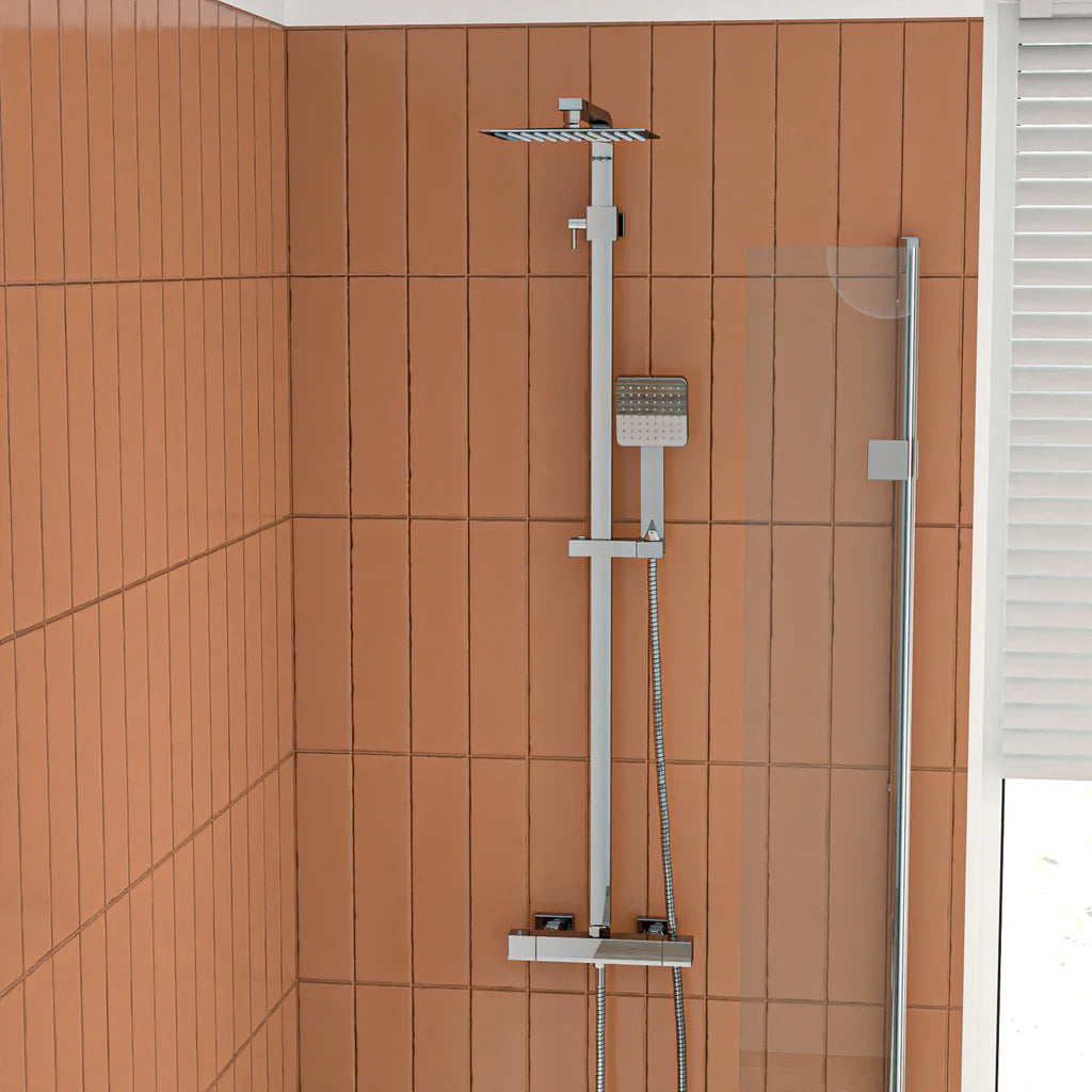 Louie Full Bathroom Suite - 1700mm L-shape Bath, Close Coupled Toilet, 450mm Pedestal Basin, & Chrome Fittings Set