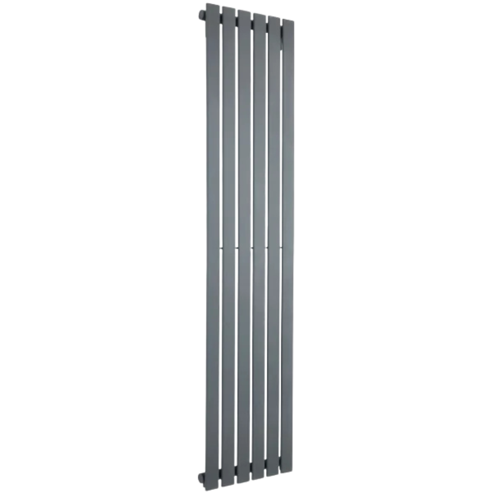 Kartell Boston Double 1800mm H x 420mm W Textured Grey Vertical Designer Radiator - BOS1800-410DA