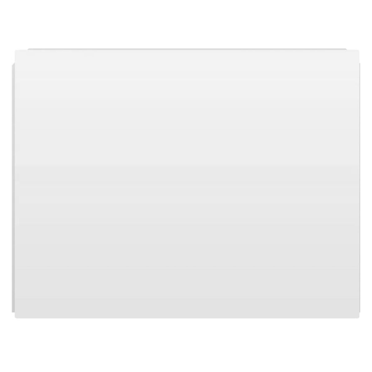 750 mm Modern Gloss White MDF End Bath Panel