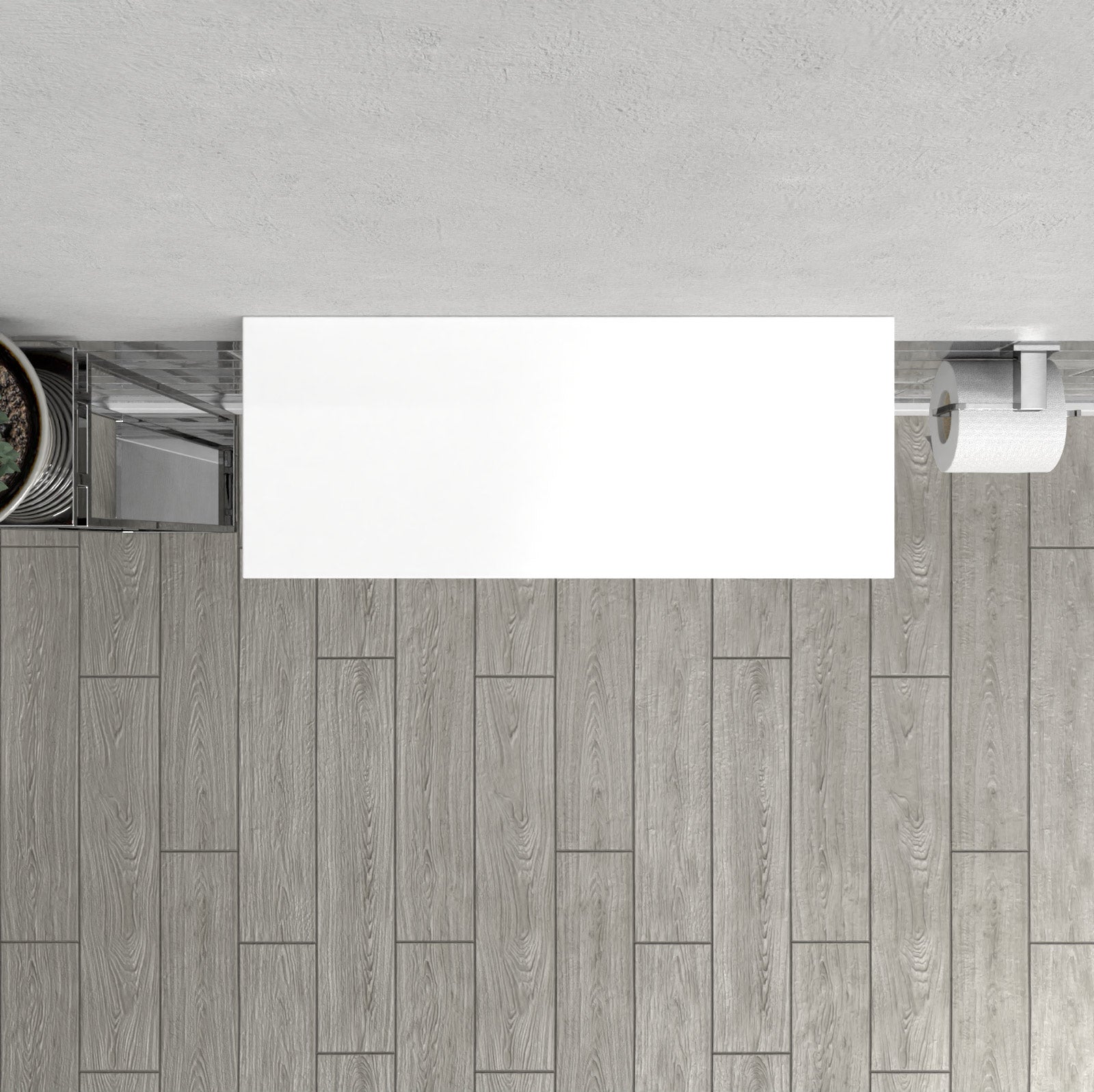 Modern WC Toilet And Concealed Cistern