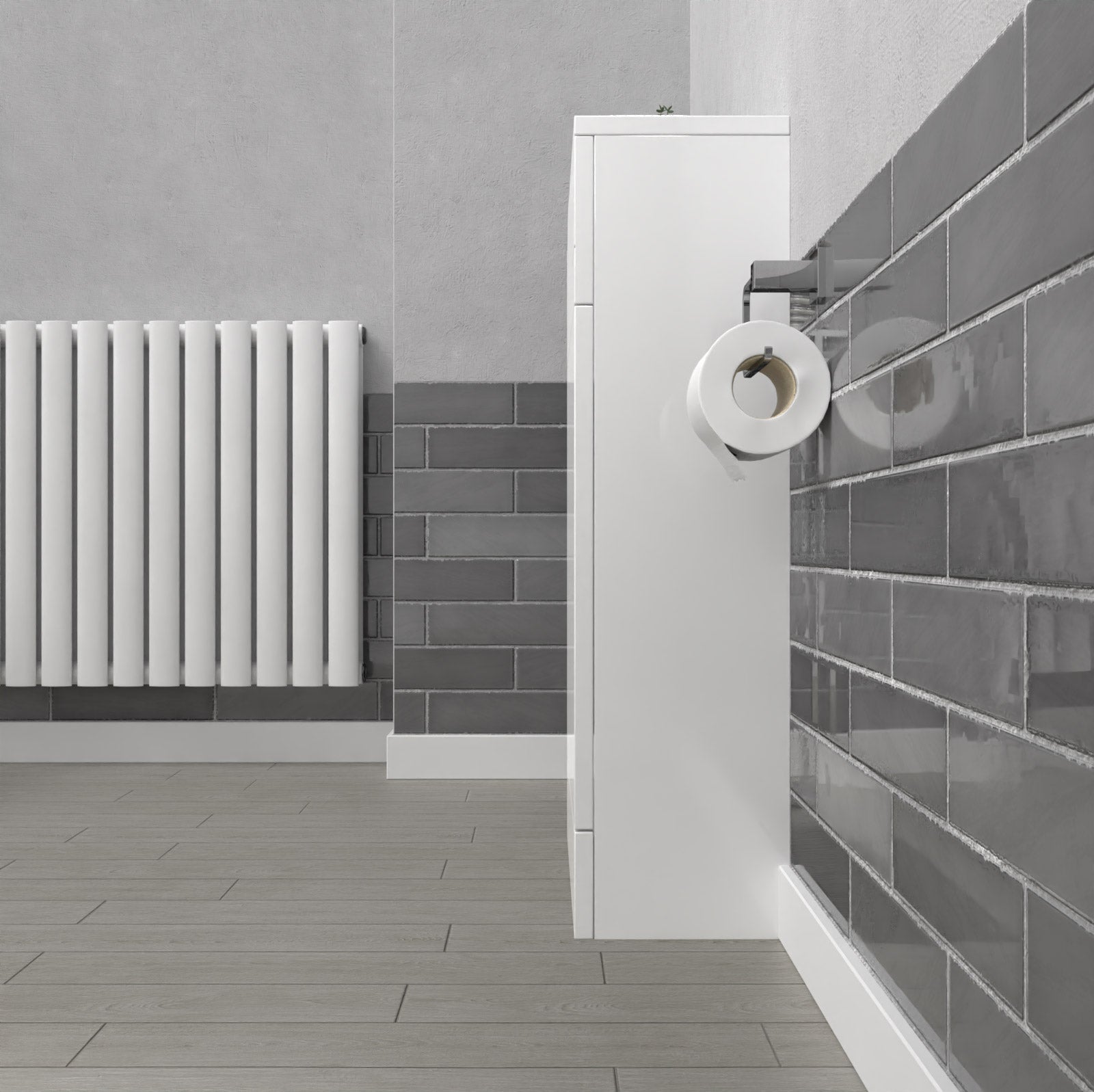 Modern WC Toilet And Concealed Cistern