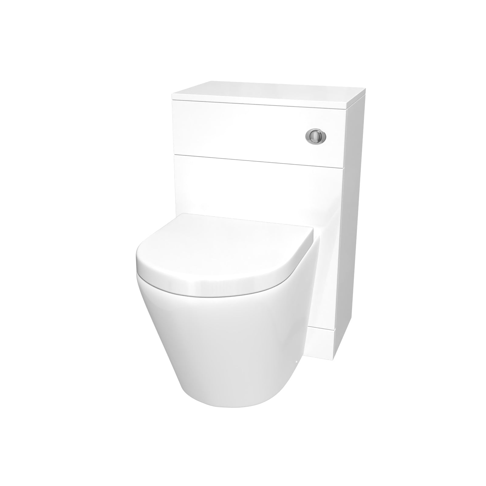 Ellen Ceramic Rimless Back To Wall Toilet 400x370mm with WC Unit