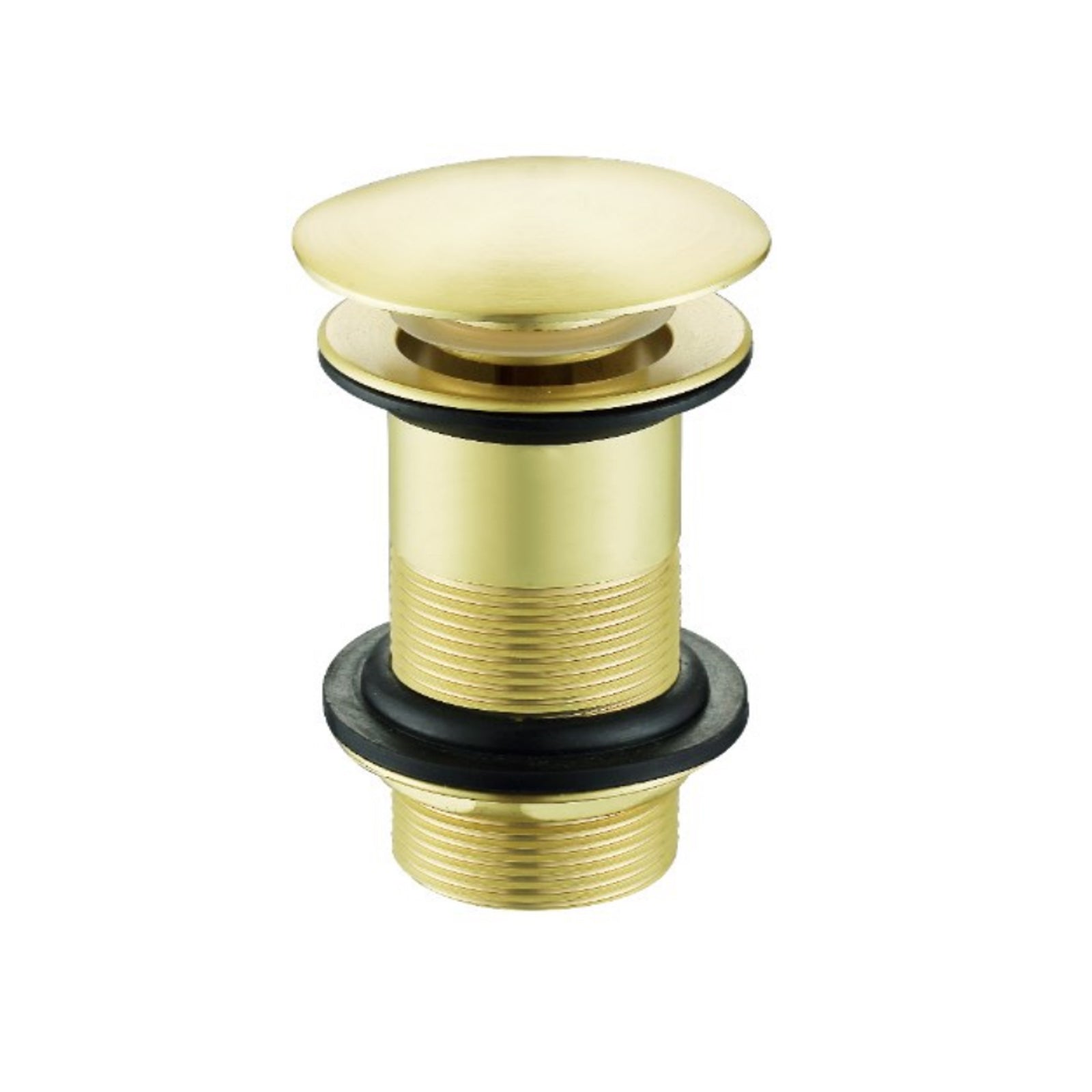 Eydon Bathroom Brushed Brass Mono Basin Sink Tap Wall Mounted