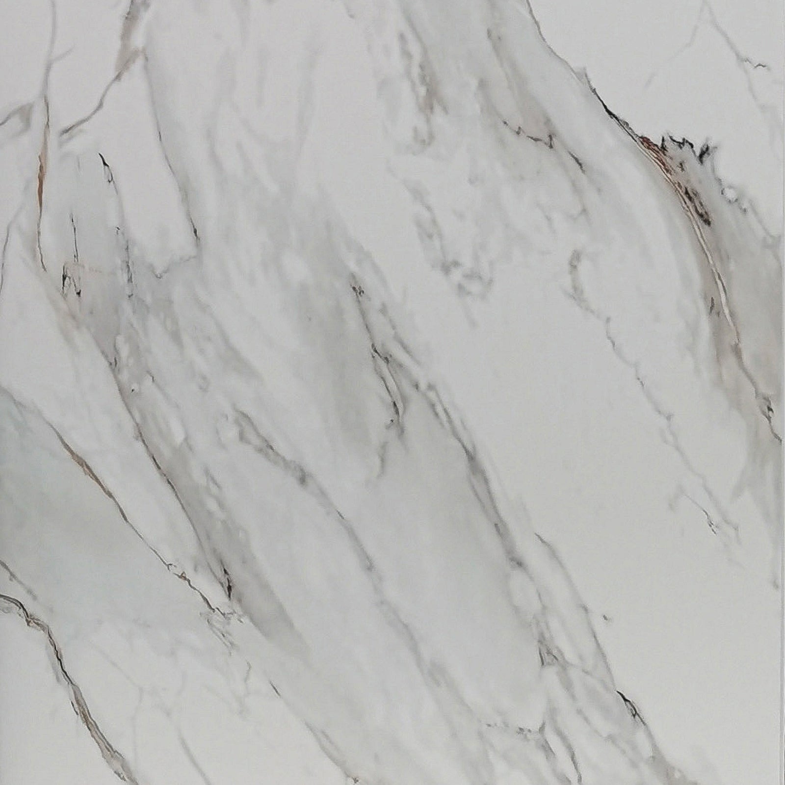 Calacatta Grey Marble Gloss PVC Shower Wall Panel 1000mm x 2400 mm x 10mm