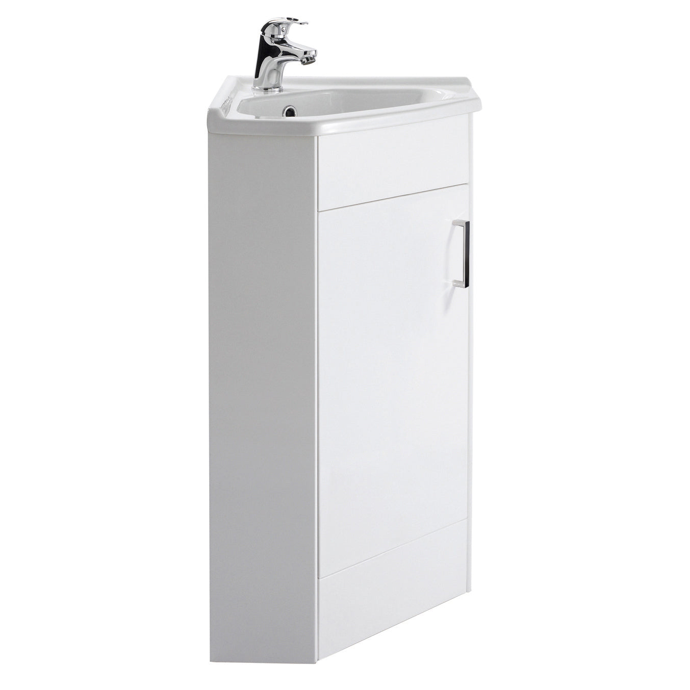 555mm 1 Door Corner Vanity Cabinet