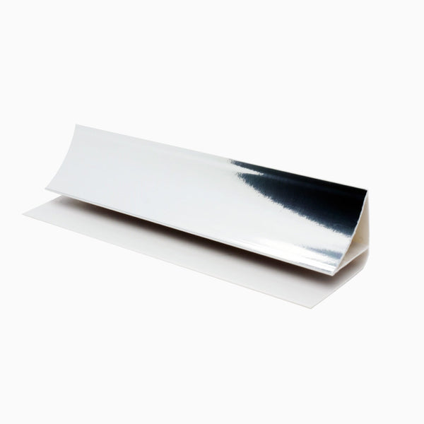 CVC Top Corner Joints Trim Silver 5mm X 2.7m for Wall & Ceiling Cladding