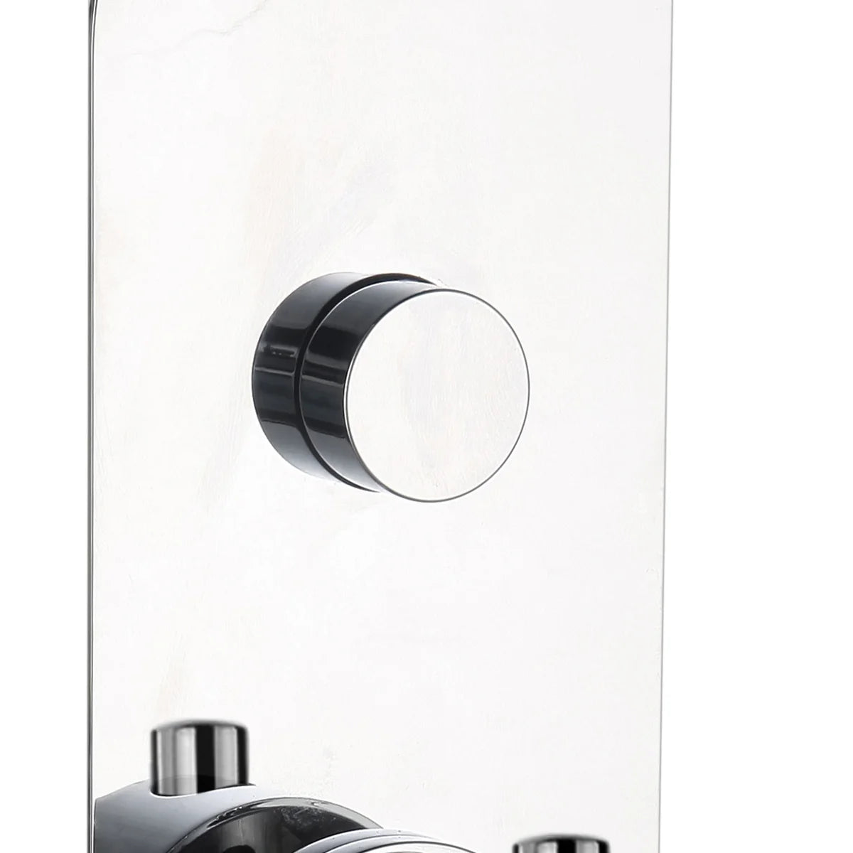 Modern Shower Thermostatic Concealed Push Button One-Dial One-Way Mixer Valve