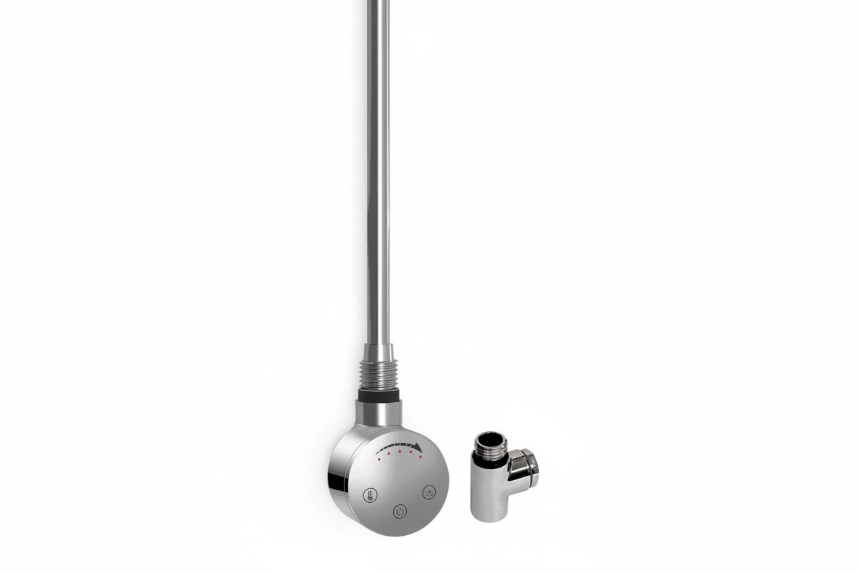 Kartell 300 Watt Dual Fuel Thermostatic Heating Element Kit Chrome - TE300C
