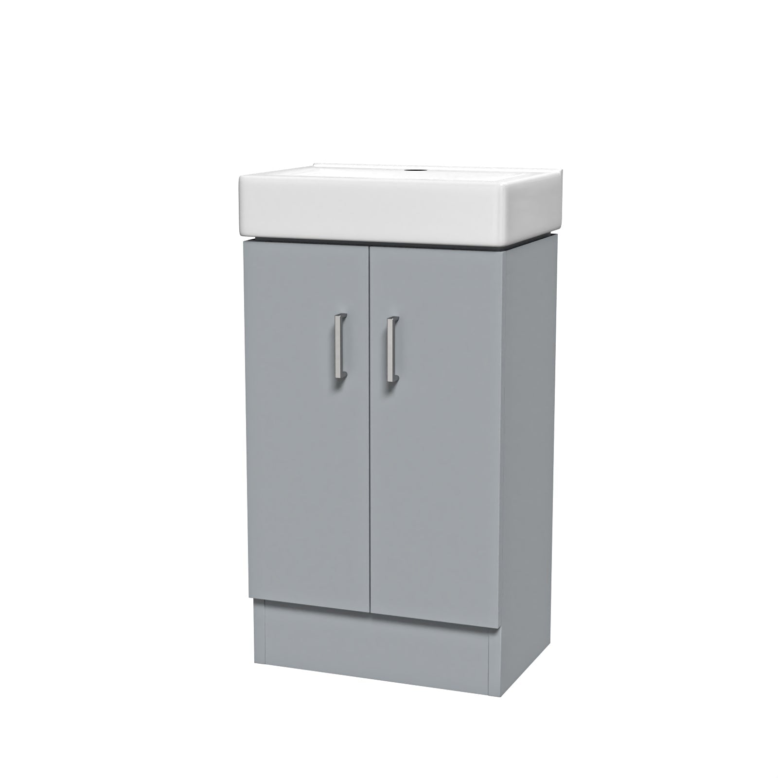 Nanuya 450mm Matte Grey Freestanding Vanity Unit with Basin
