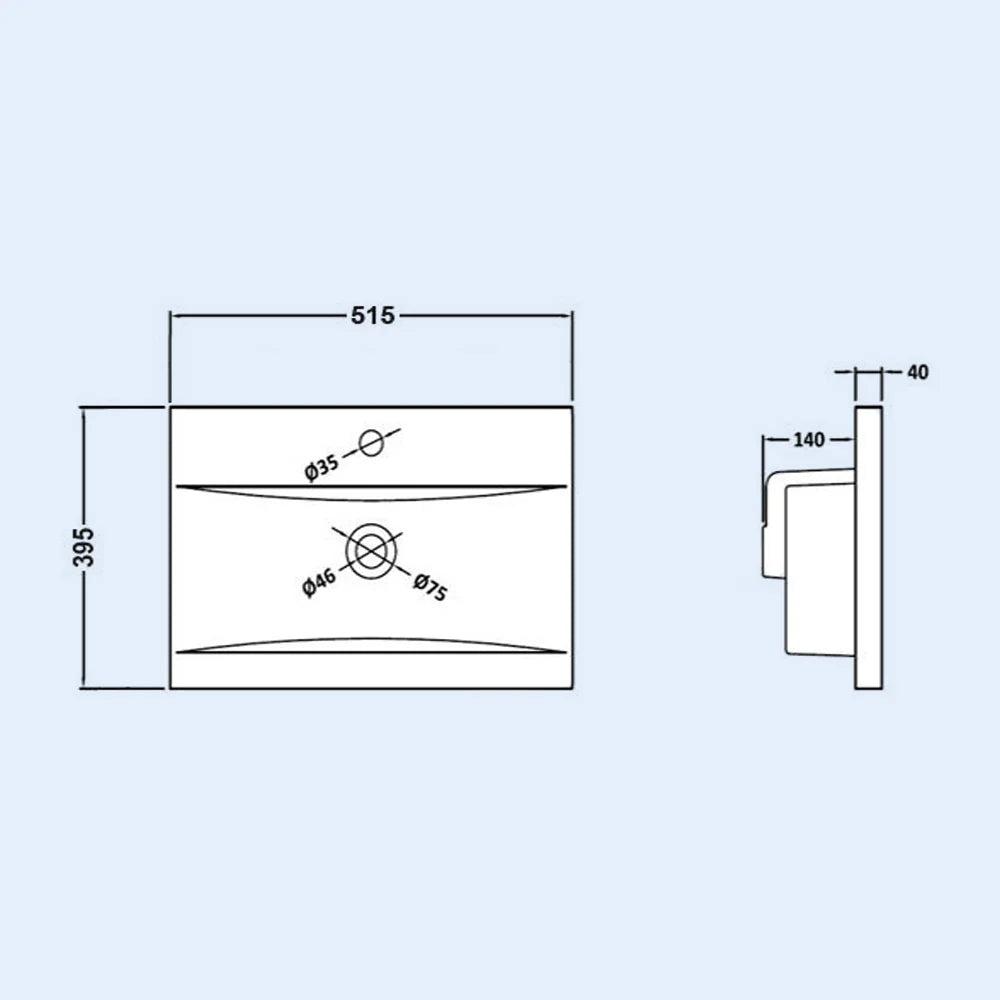 Nanuya 1700mm RH P-Shaped Bathtub, 500mm Basin Vanity, Close Coupled Toilet