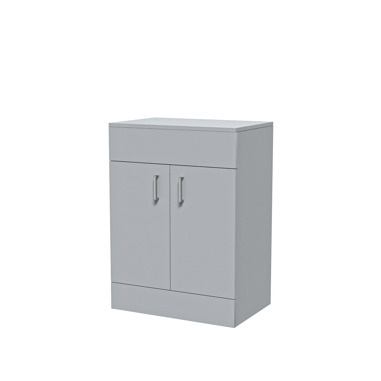 Nanuya 600mm Vanity Unit Cabinet With Worktop Matte Grey