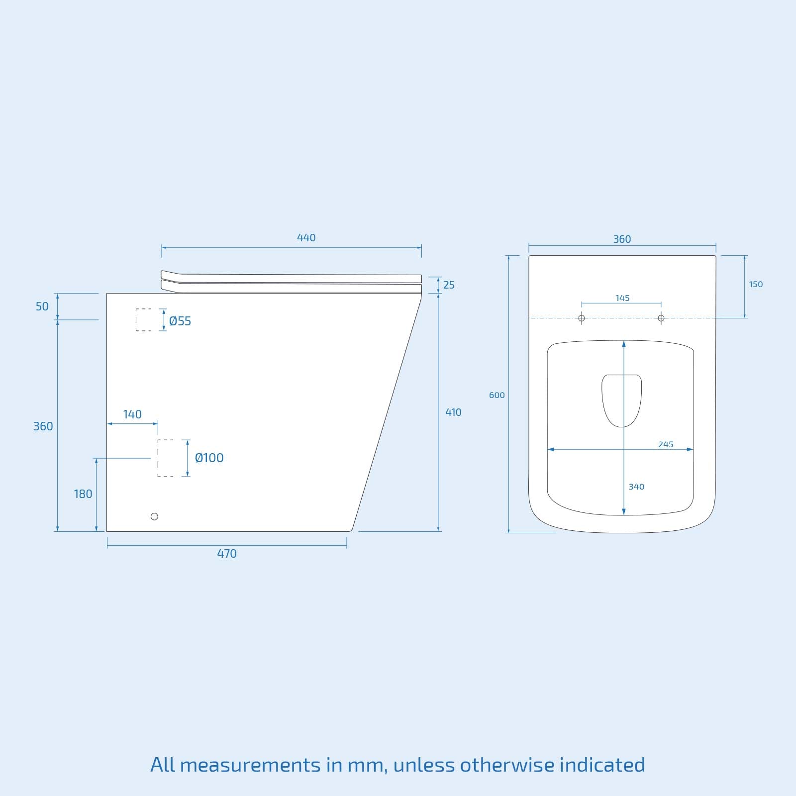 blue print for trapizium toilet