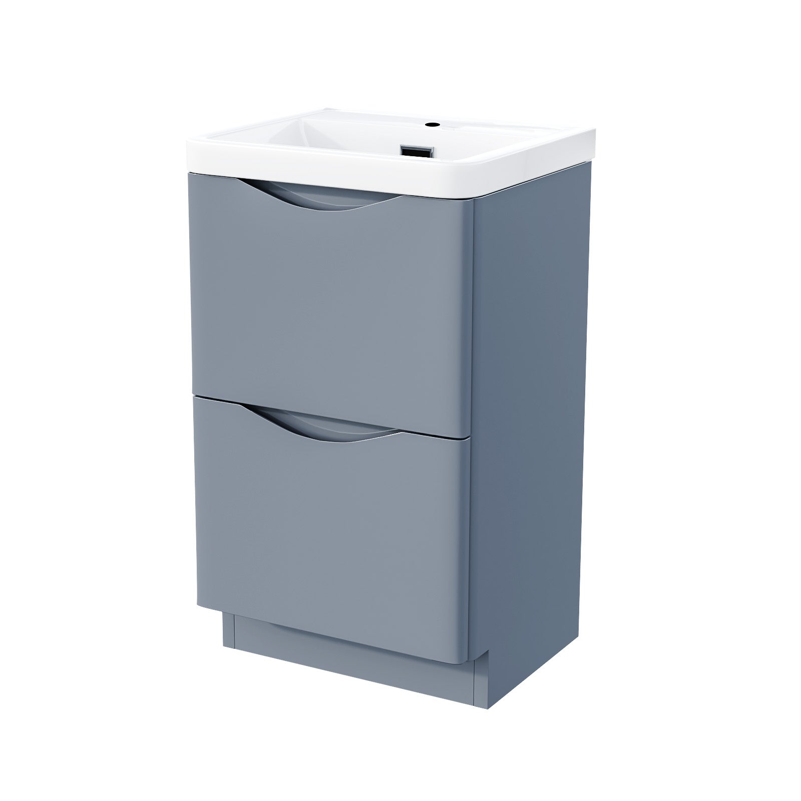 Merton Grey 500mm Floorstanding Basin Vanity Unit