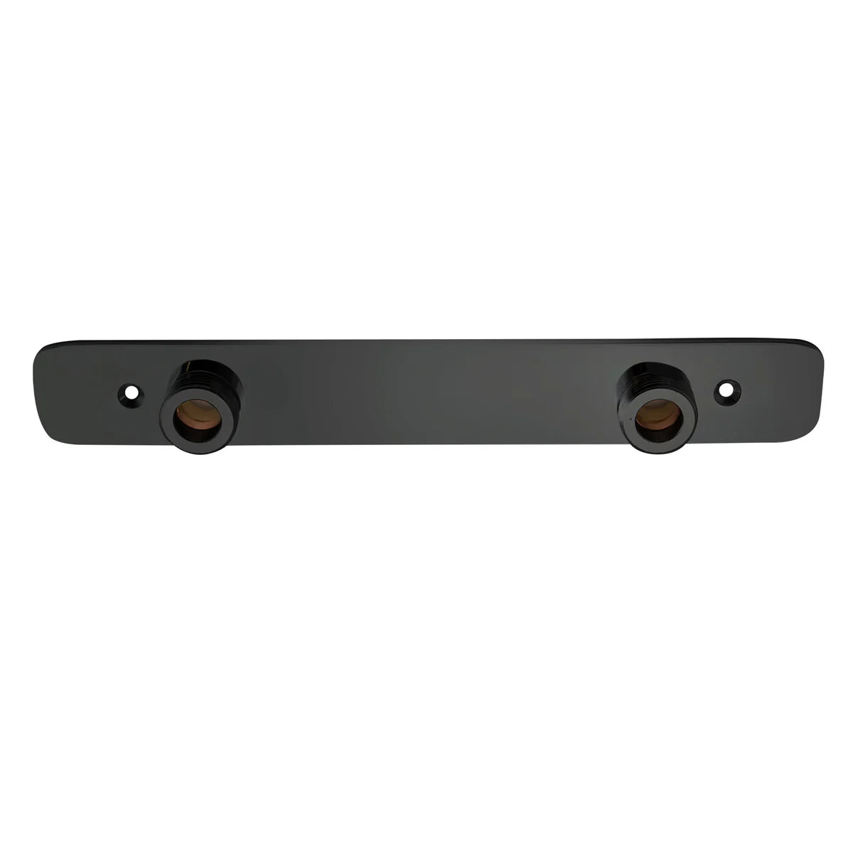 Black Wall Mount Fixing Plate Kit for Bar Shower Valves
