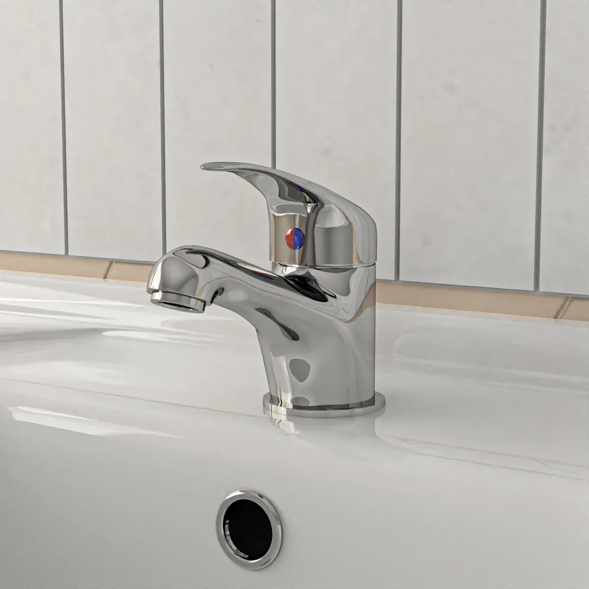 Bathroom Suite 1500mm Round Bathtub With Panel, Vanity and Toilet With Bath Filler