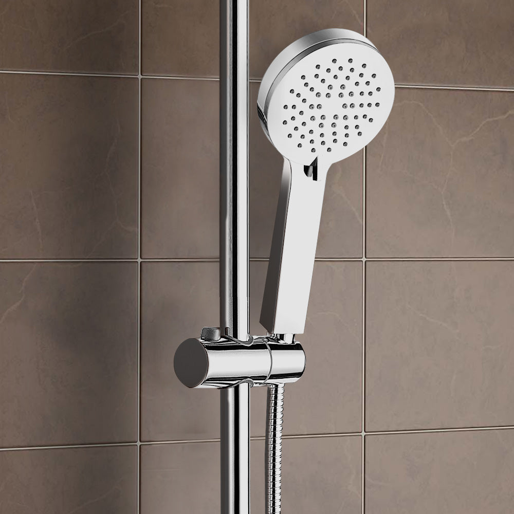 Fawley Round Thermostatic Shower Kit with Bath Filler Chrome