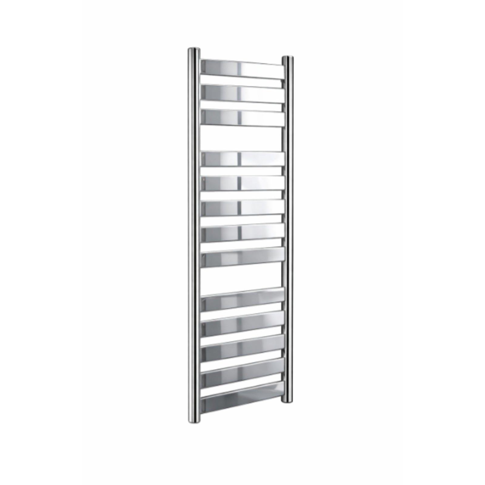 Kartell Newark Design Radiator 950mm H x 500mm W Chrome Vertical Designer Towel Rail - EWR