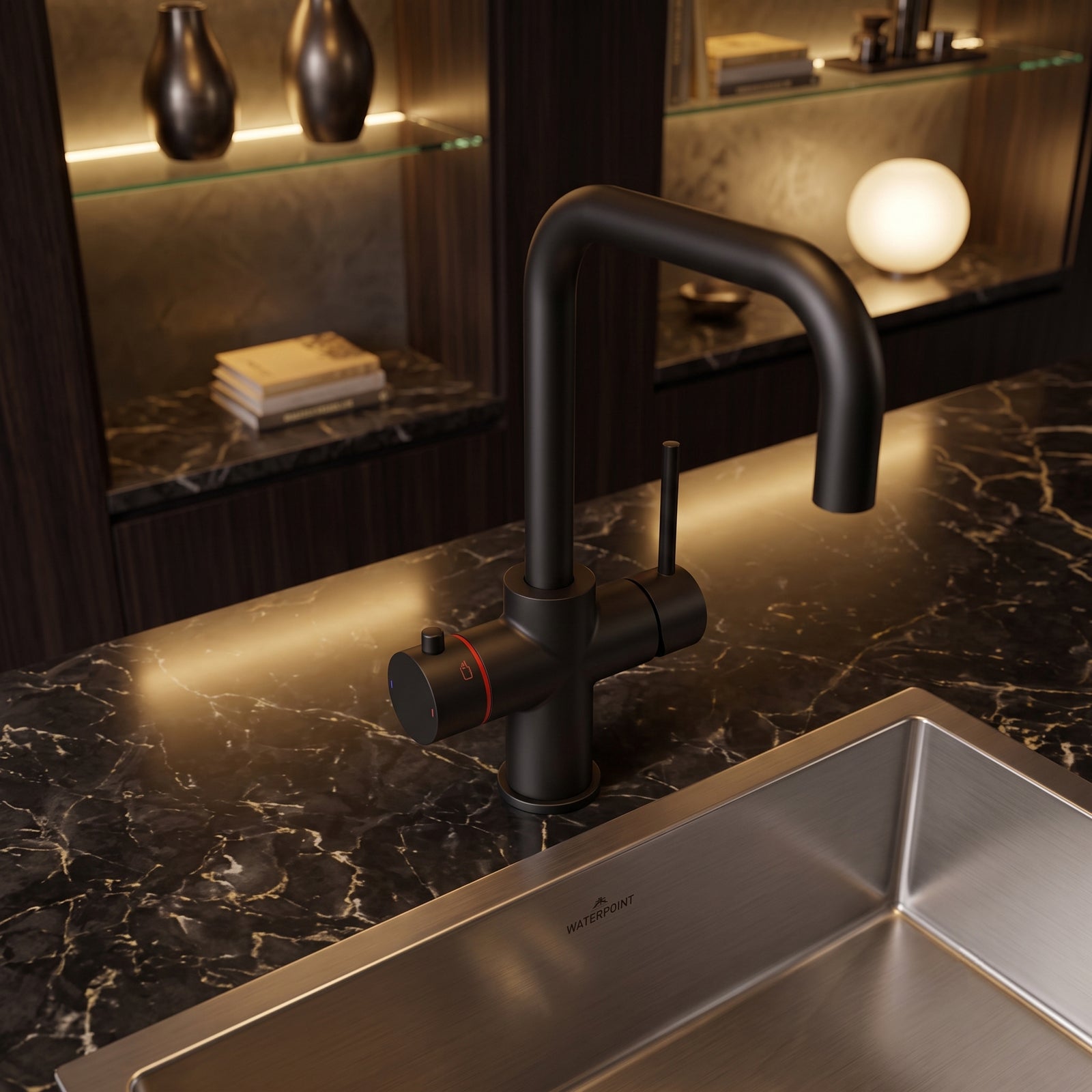 3 in 1 Kitchen Tap - Instant Hot Boiling Filtered Water + Hot and Cold Water