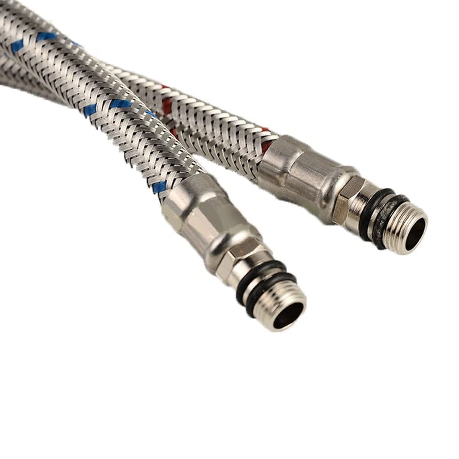 500mm Pair of G 1/2" BSP Kitchen or Basin Mixer Flexi Hose Pipe Tails M10,10mm