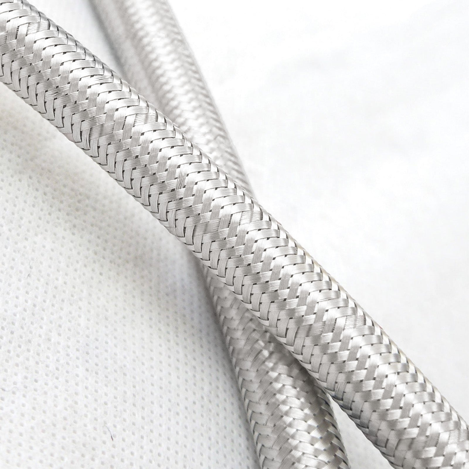 400mm Pair of G 1/2" BSP Kitchen or Basin Mixer Flexi Hose Pipe Tails M10,10mm