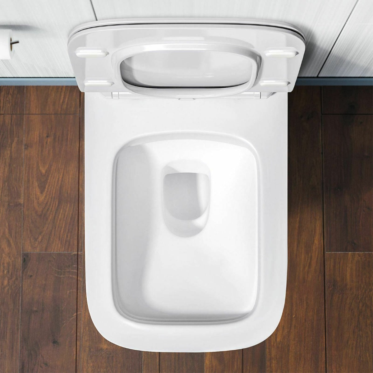 Alaska 900mm Grey Vanity Unit Basin Sink with Rimless Toilet