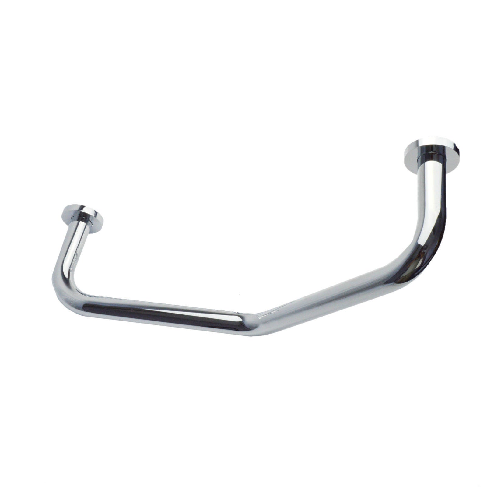 Bathroom Angled Grab Bar Safety Aid - 440mm