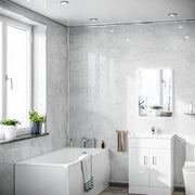 Grey Marble PVC Shower Wall Panel 1000mm X 2400mm X 10mm