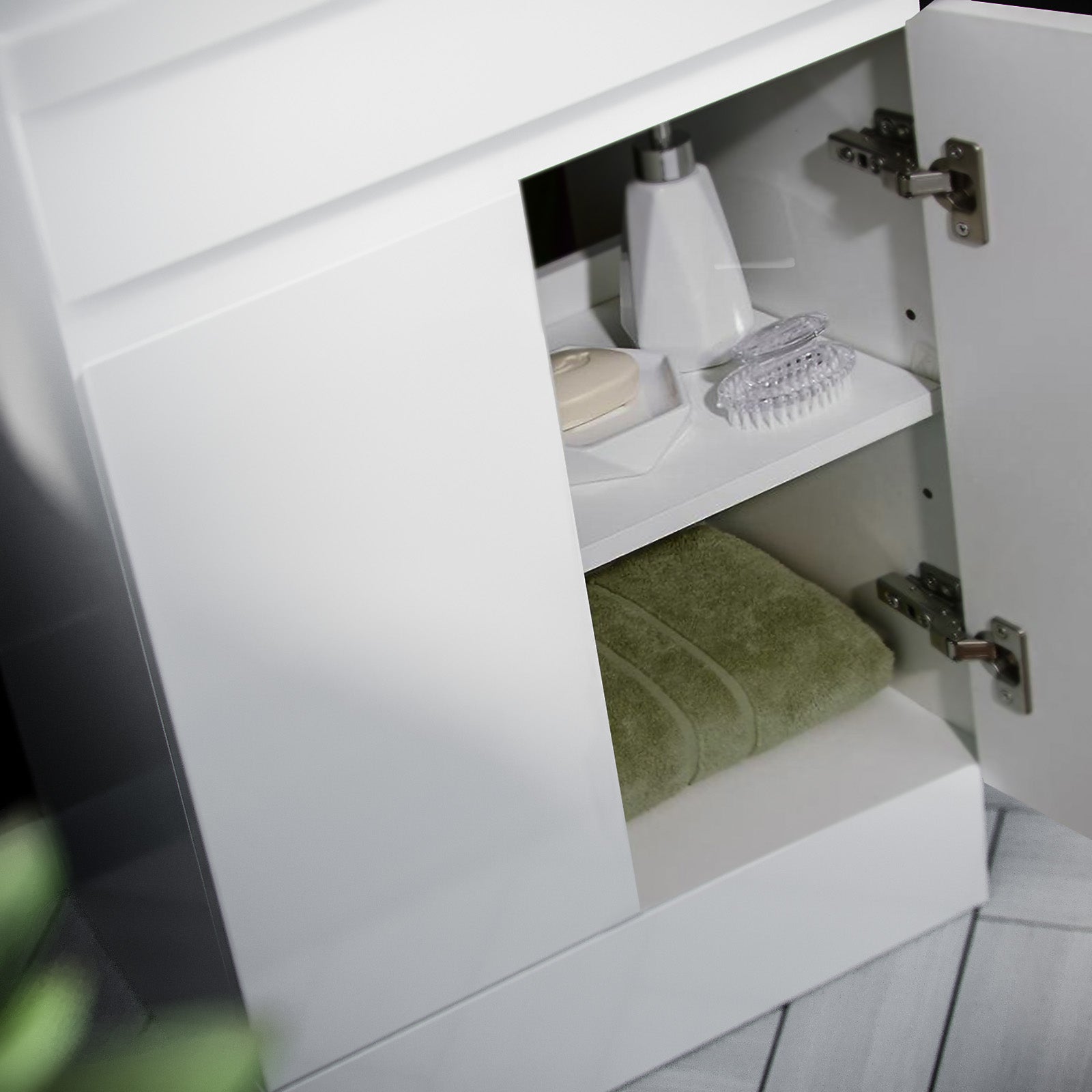 Alaska 500mm Gloss White Basin Vanity Unit & Rimless Close Coupled Toilet Set