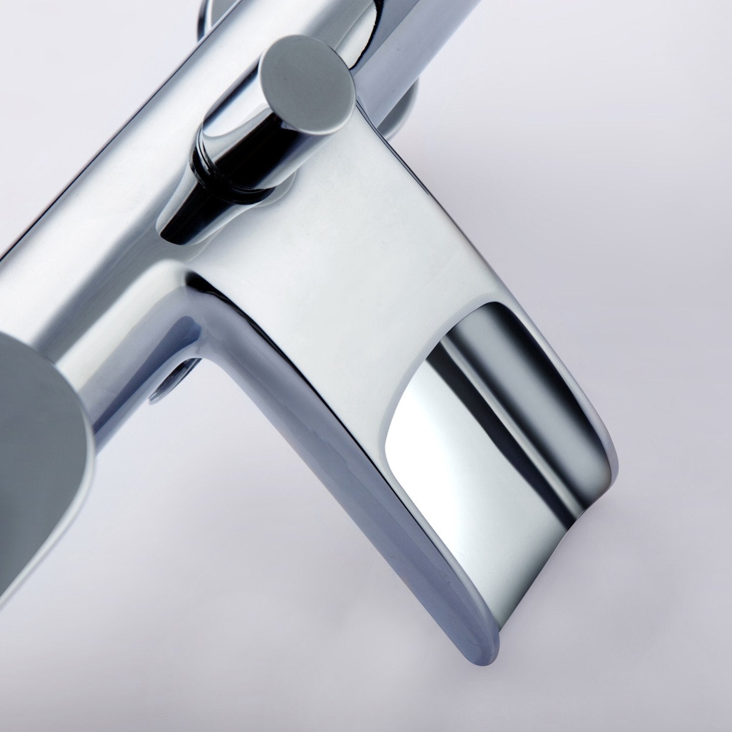 Vago Modern Bathroom Design Waterfall Basin Sink Mono Mixer Tap & Bath Filler Tap