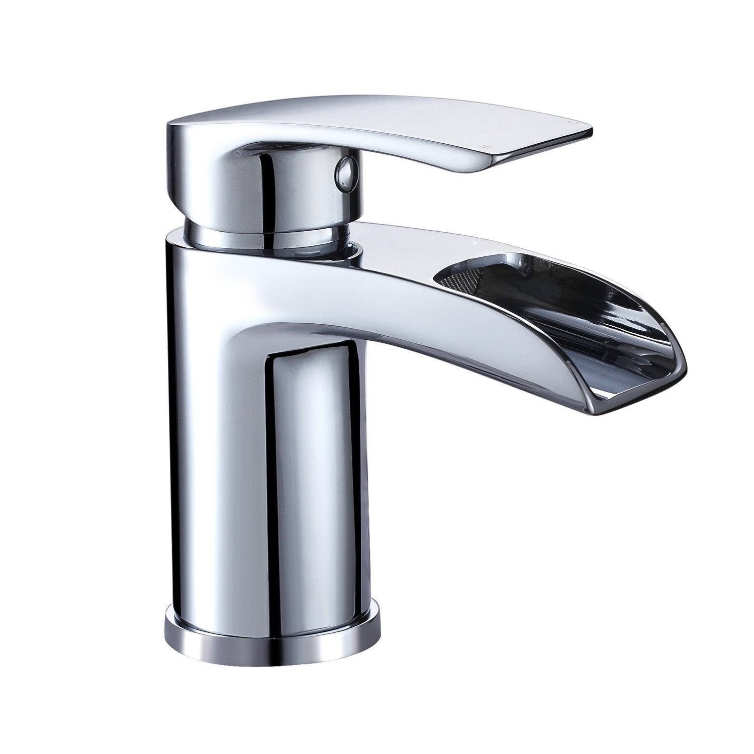 Vago Modern Bathroom Design Waterfall Basin Sink Mono Mixer Tap & Bath Filler Tap