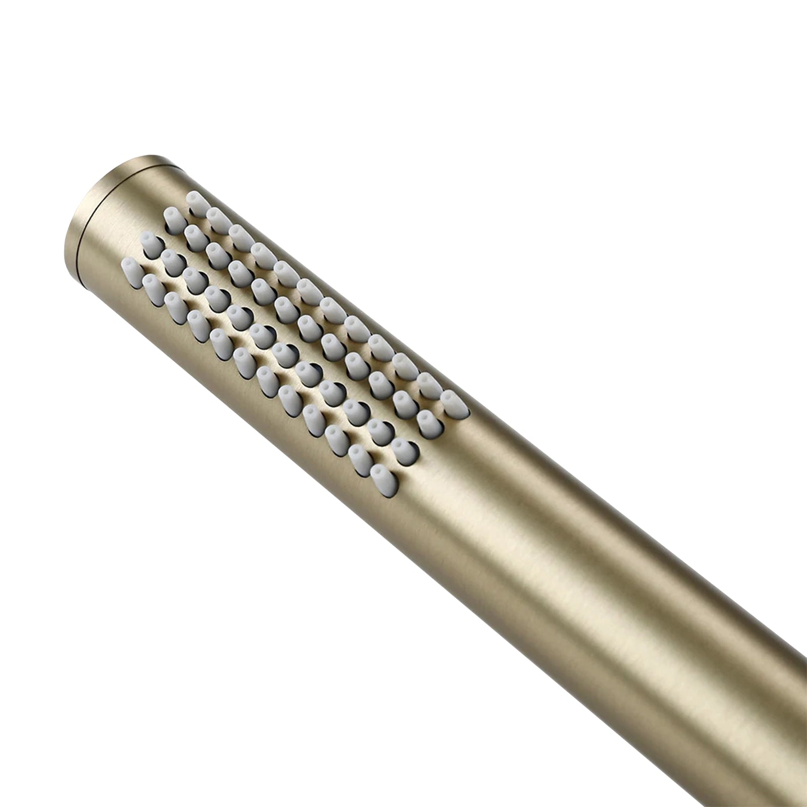 Brushed Brass Minimalist Pencil Handheld Shower Head Handset