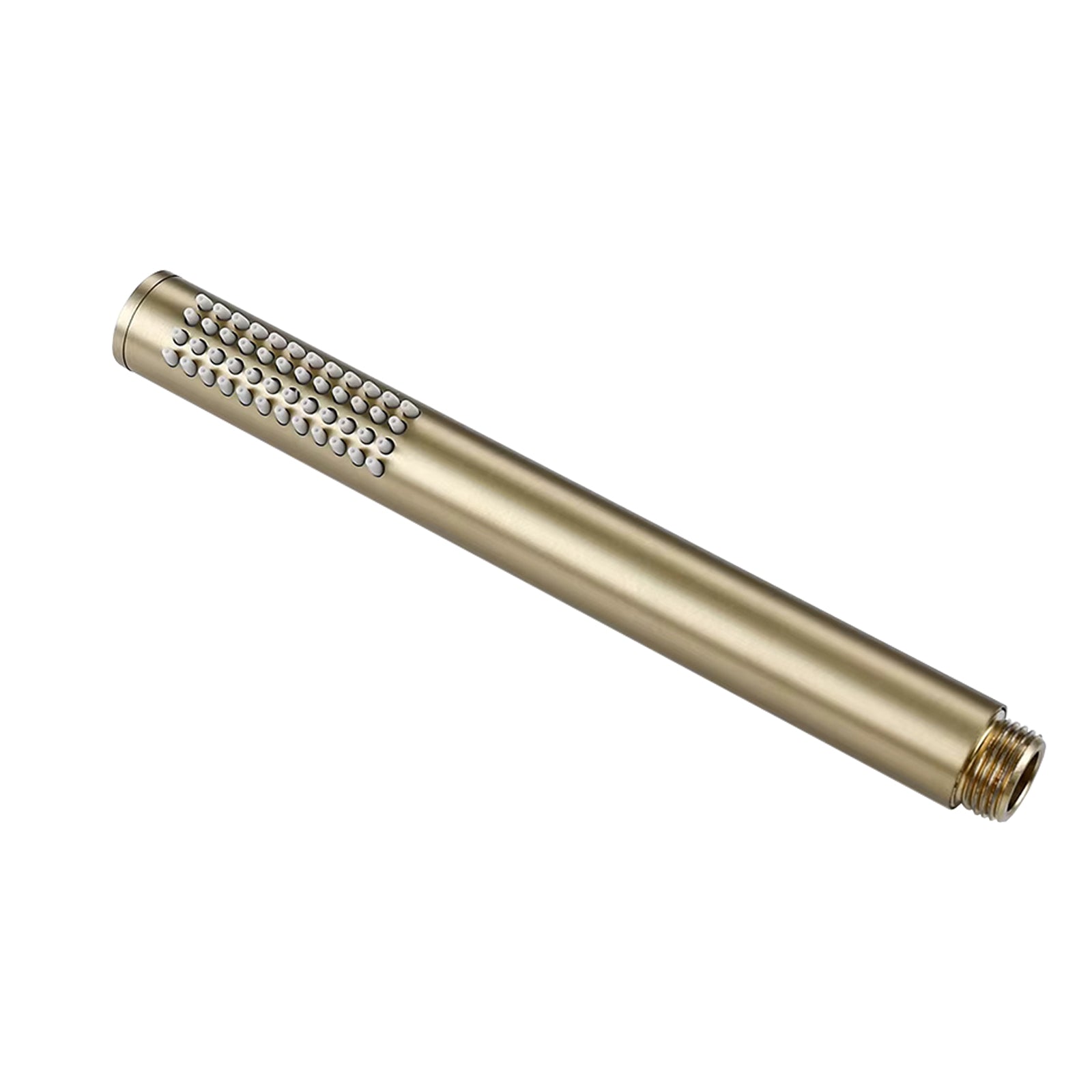 Brushed Brass Minimalist Pencil Handheld Shower Head Handset