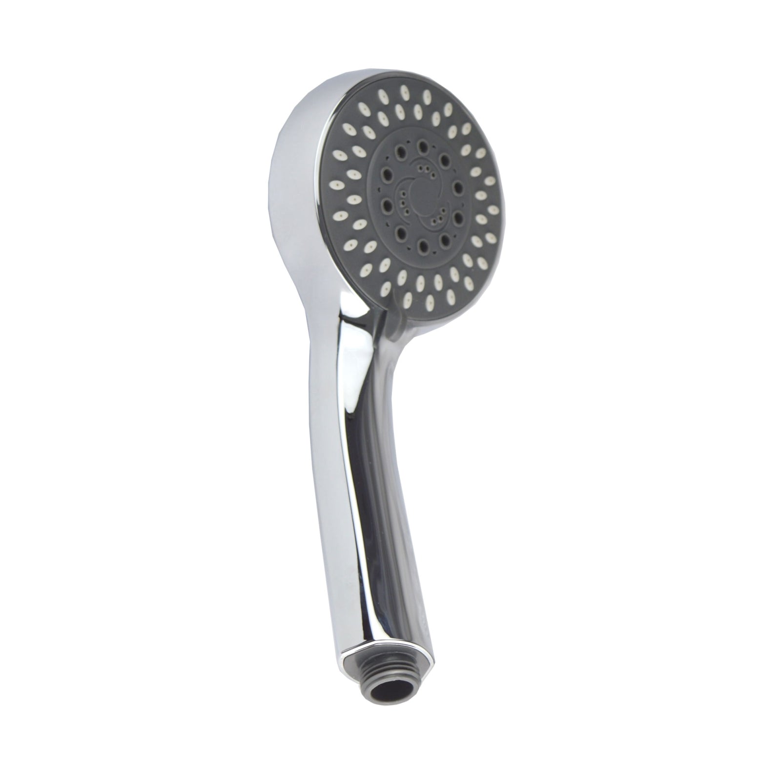 Bathroom Shower Handset 5 Mode Chrome Finish Round Design