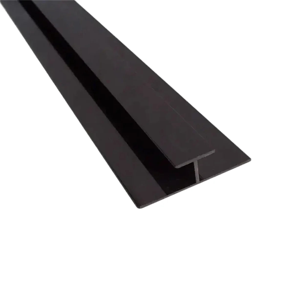 Cladding H Joint Trim 2400mm x 10mm - Black