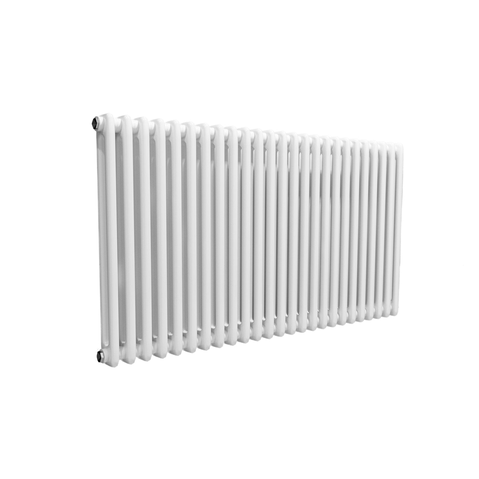 Traditional Radiator 600 X 1145 mm Horizontal Double Column White