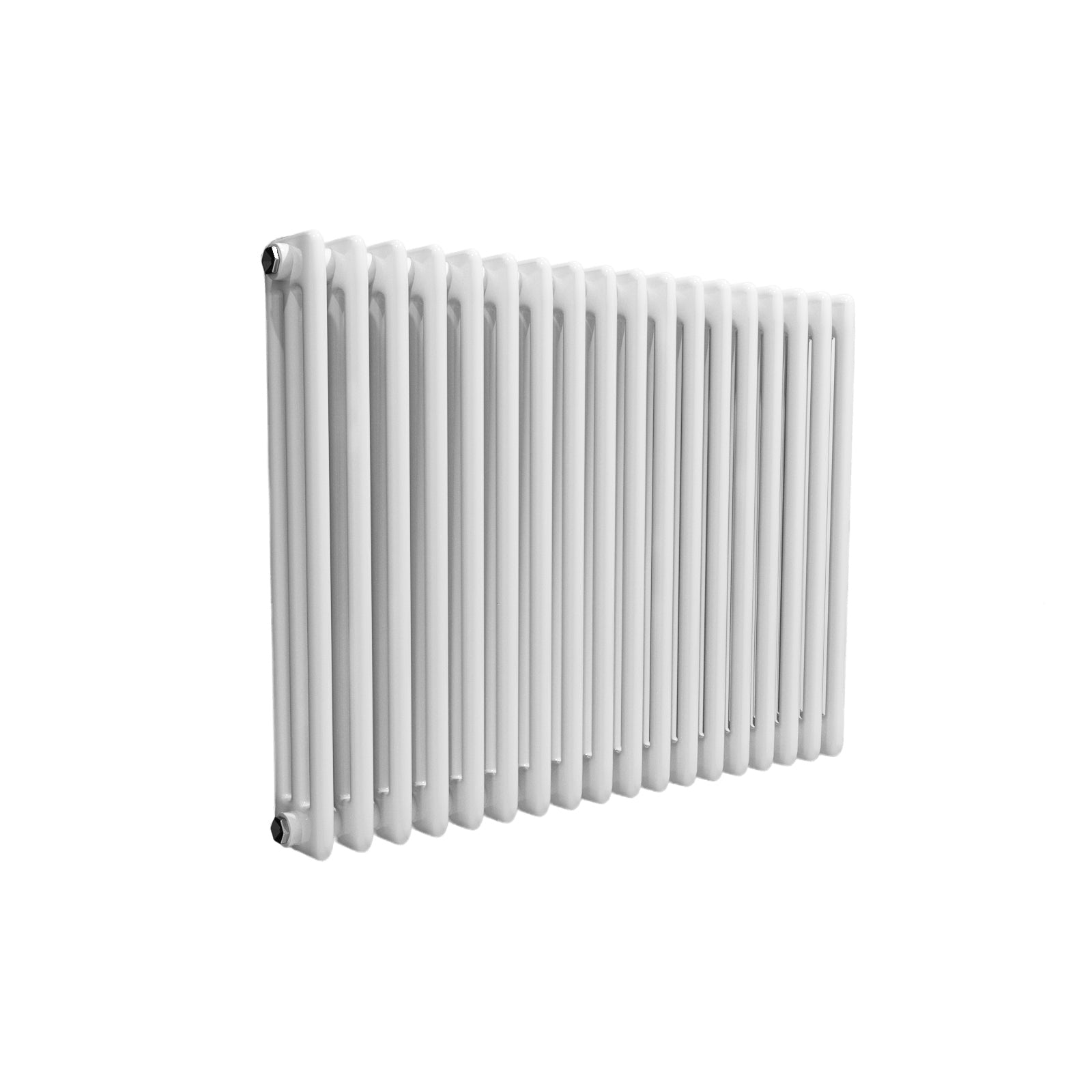 Traditional Radiator 600 X 828 mm Horizontal Triple Column White