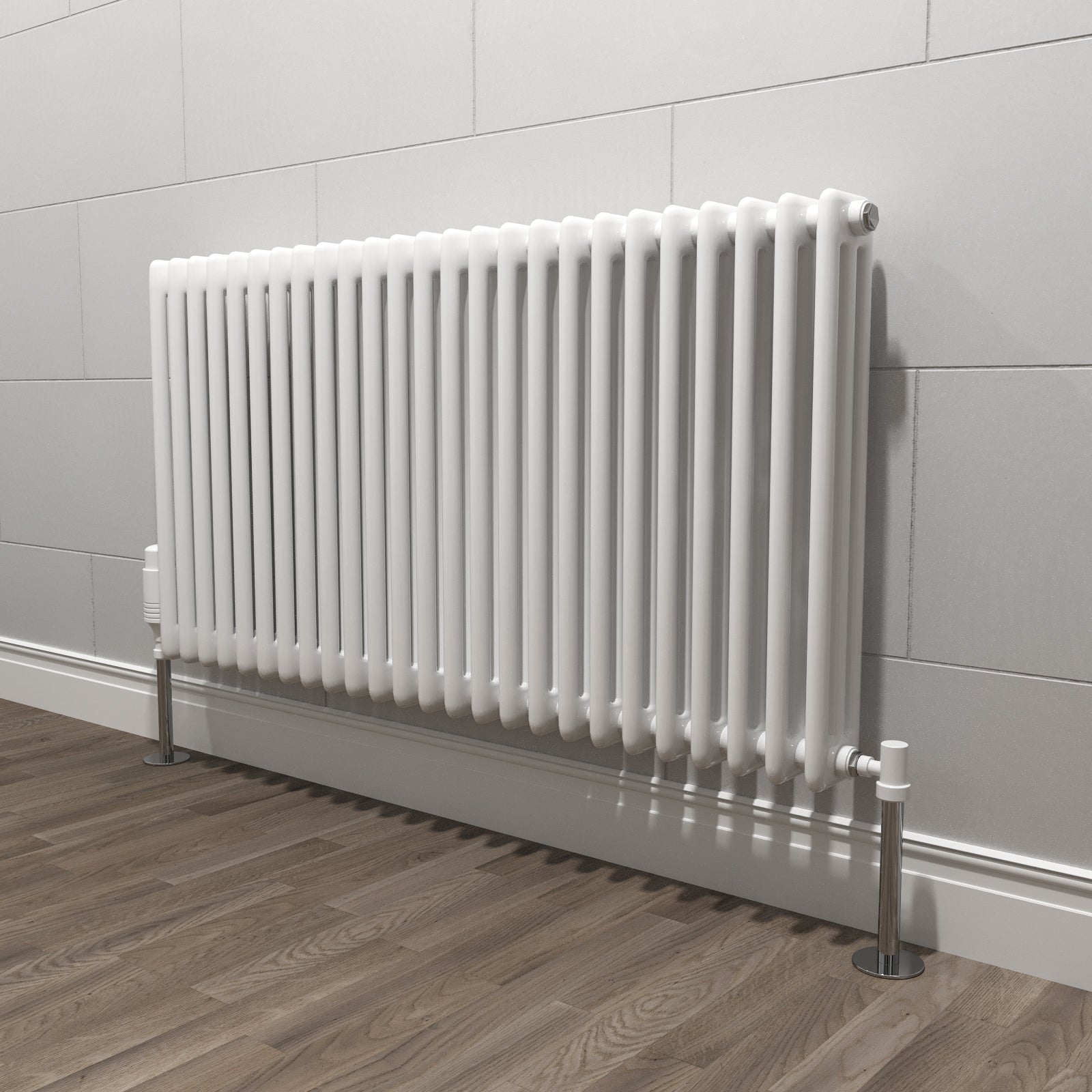 Honeywell 600 X 1145mm Horizontal Triple Column White Traditional Radiator