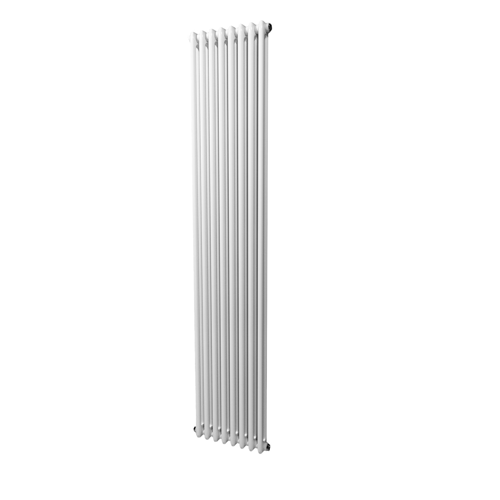 Traditional Radiator 1800 X 380 mm Vertical Double Column White