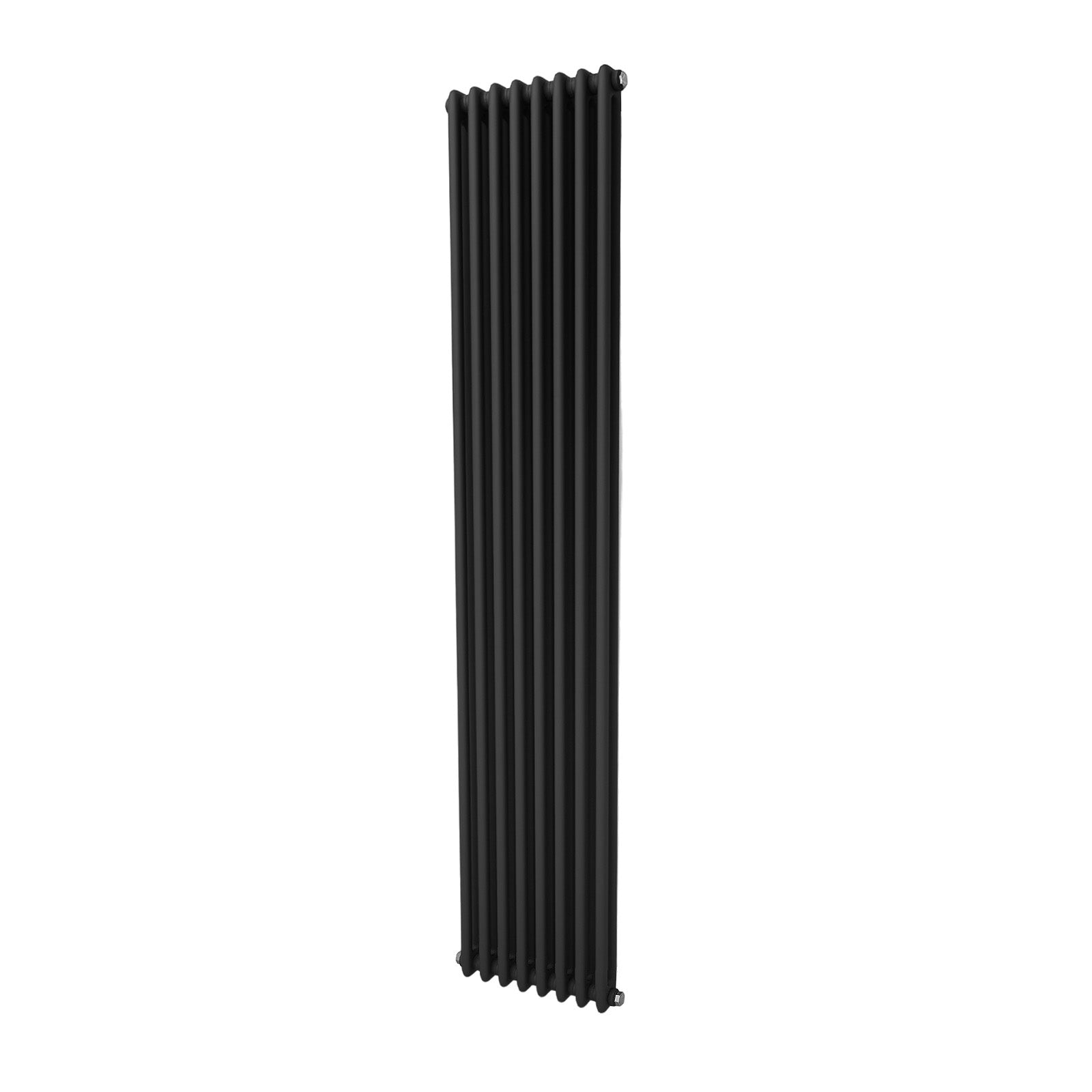 Double Column Matte Black Radiator 1800 X 380 mm
