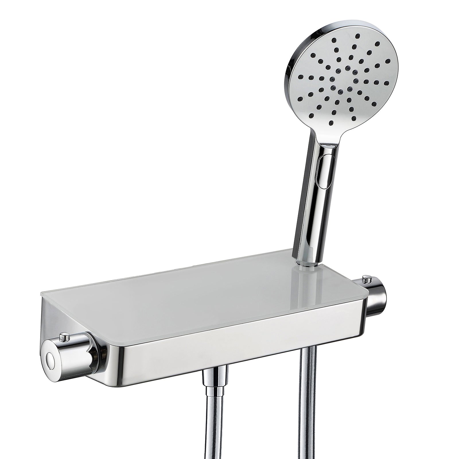 Bulby Thermostatic Glass Top Shower Mixer