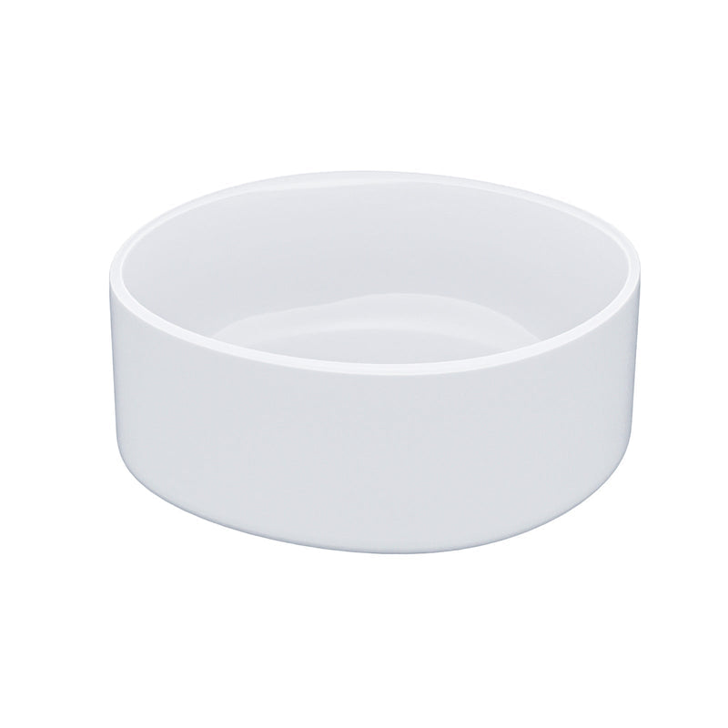 Nanuya 800mm Grey Wall Hung 2 Drawer Vanity Unit with 410mm White Round Countertop Basin Set