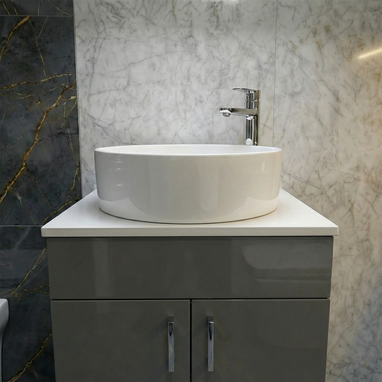Cloakroom Round Countertop Basin