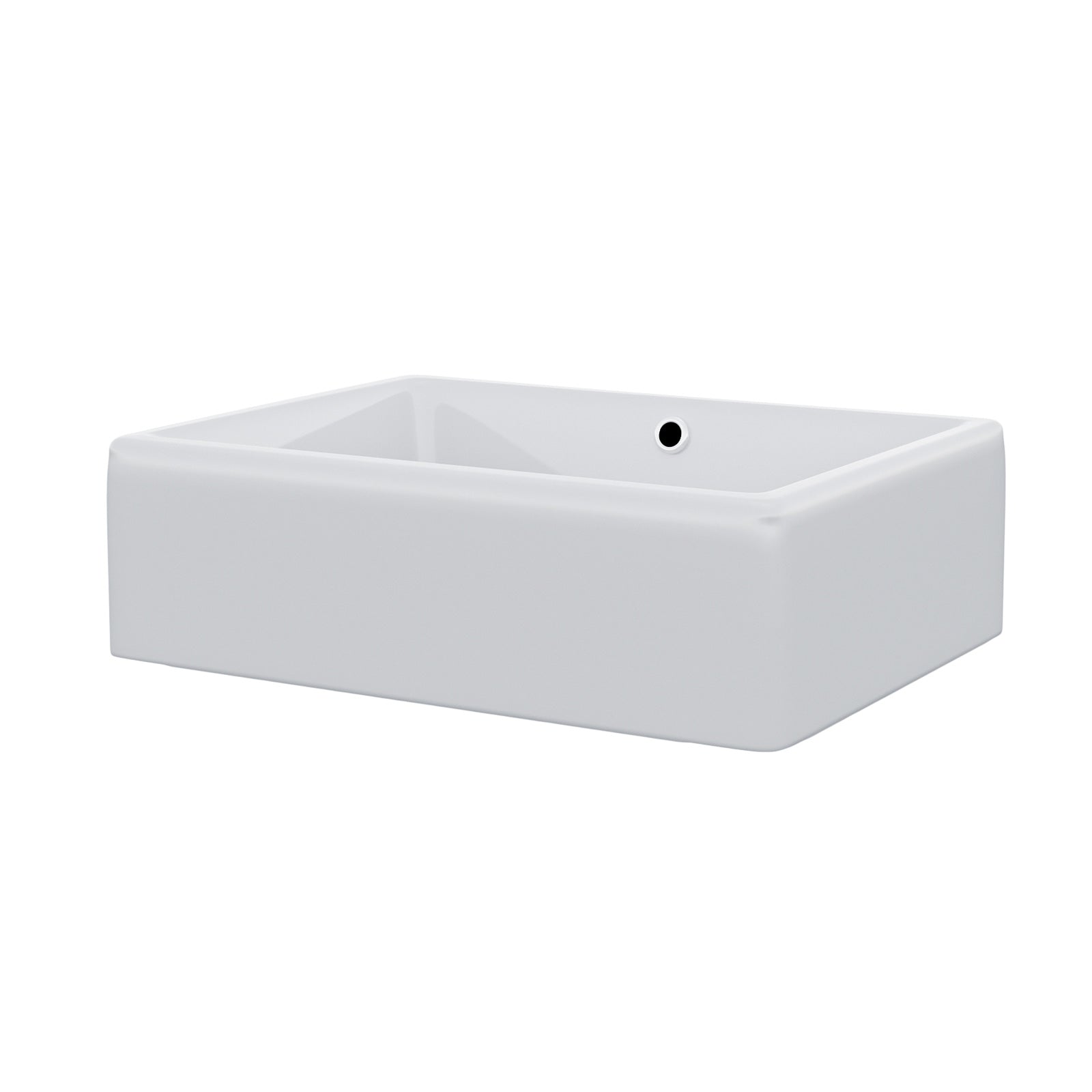 Leven 510 x 360mm Cloakroom Rectangle Stand Alone Counter Top Basin Sink