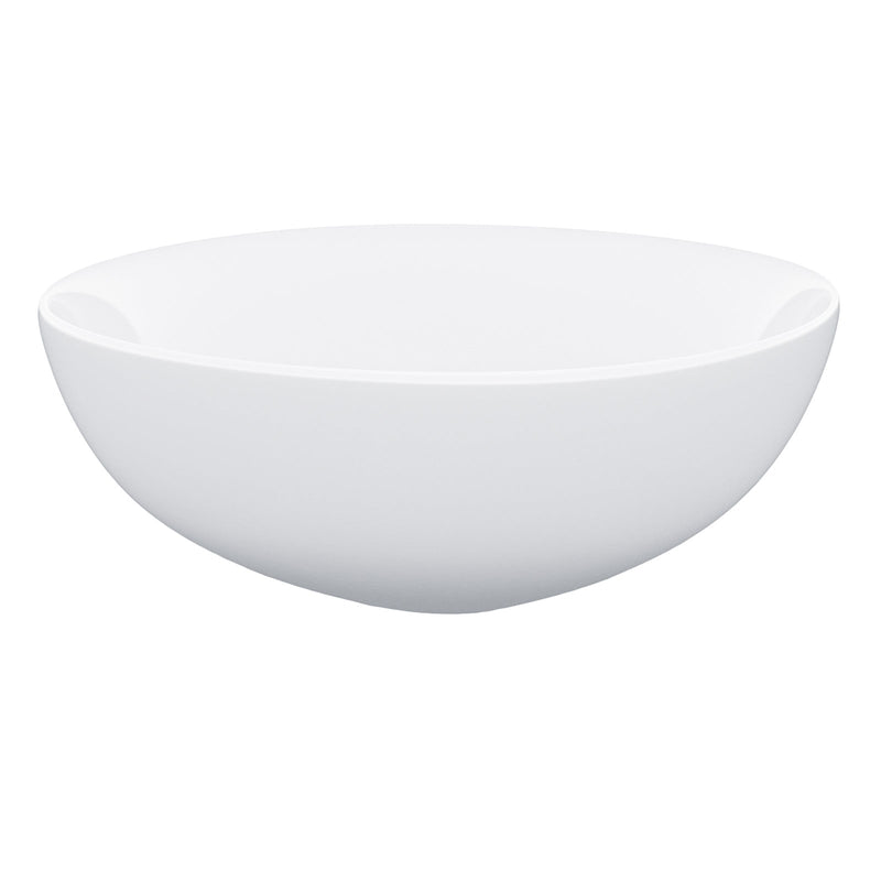 Merton 800mm Dark Grey Freestanding Countertop Vanity Basin Unit 2-Drawer Cabinet with 420mm Round White Extra High Countertop Basin