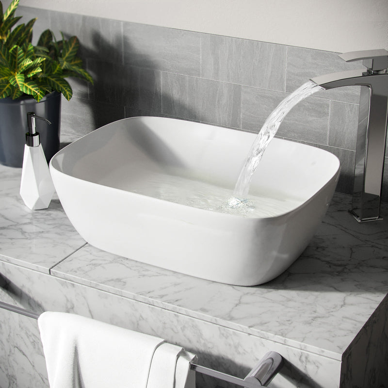 Nanuya 800mm Steel Grey Wall Hung 2 Drawer Vanity Unit & 460mm Rectangular Countertop Basin Set